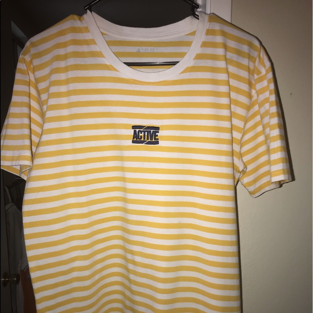 Active striped shirt